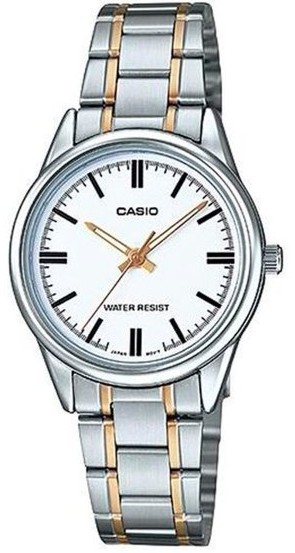 Reloj de pulso Casio dama Blanco  LTP-V005SG-7AU