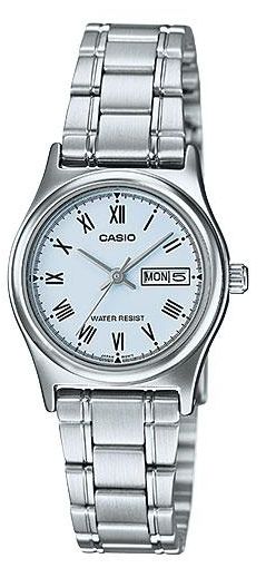 Reloj de pulso Casio dama Gris PAR6 LTP-V006D-2BUD