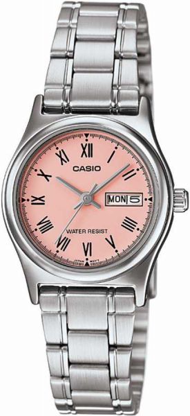 Reloj de pulso Casio dama rosa  LTP-V006D-4BUD