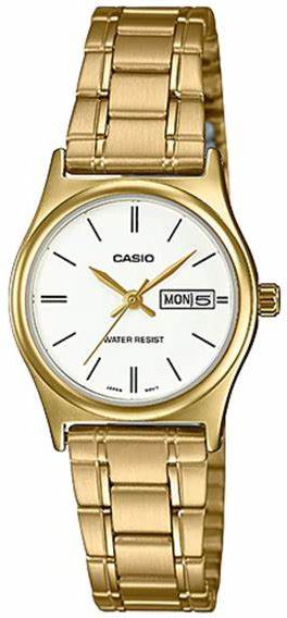 Reloj de pulso Casio dama Blanco PA LTP-V006G-7BUD