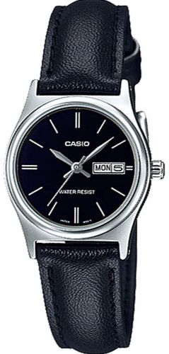 Reloj de pulso Casio dama Negro PAR LTP-V006L-1B2U