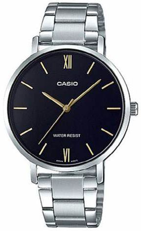 Reloj de pulso Casio dama Negro PAR LTP-VT01D-1BUD
