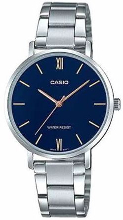 Reloj de pulso Casio dama Azul PAR7 LTP-VT01D-2BUD