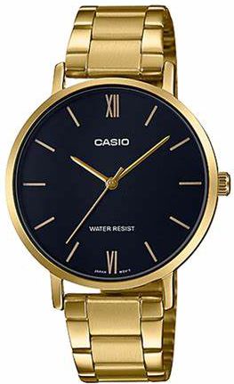 Reloj de pulso Casio dama Negro PAR LTP-VT01G-1BUD
