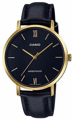 Reloj de pulso Casio dama Negro  LTP-VT01GL-1BU