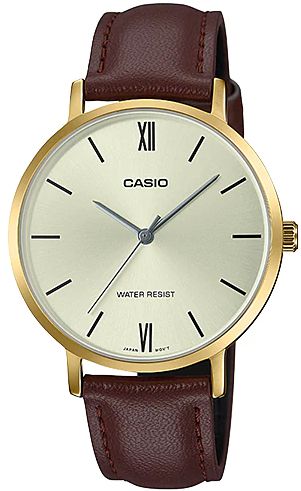 Reloj de pulso Casio dama Dorado  LTP-VT01GL-9BU