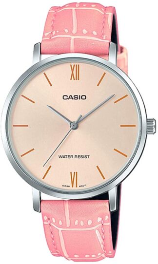 Reloj de pulso Casio dama rosa  LTP-VT01L-4BUD