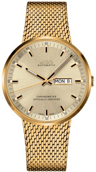 Reloj de pulso Mido caballero Dorad M0316313302100