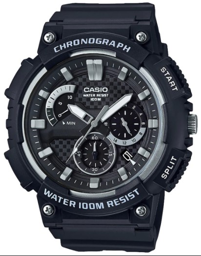 Reloj de pulso Casio caballero Negr MCW-200H-1AVCF