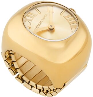 Anillos Michael Kors dama dorada MK4847
