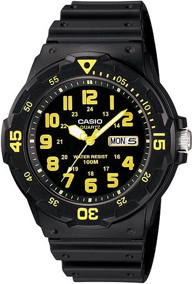 Reloj de pulso Casio caballero Negr MRW-200H-9BVDF