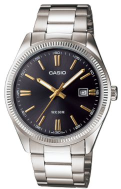 Reloj de pulso Casio caballero Negr MTP-1302D-1A2V