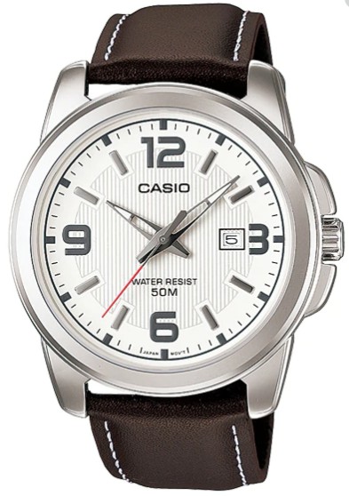 Reloj de pulso Casio caballero Gris MTP-1314L-7AVD