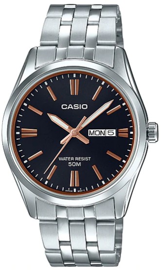 Reloj de pulso Casio caballero Negr MTP-1335D-1A2