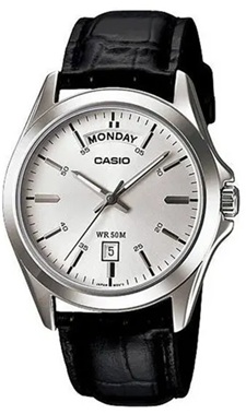 Reloj de Pulso Casio Caballero Gris MTP-1370L-7AVD