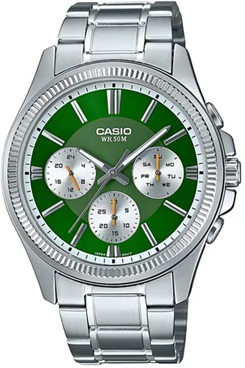 Reloj de Pulso Casio Caballero Verd MTP-1375D-3A