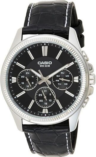 Reloj de pulso Casio caballero Negr MTP-1375L-1AV