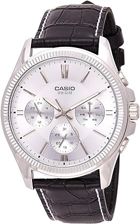 Reloj de Pulso Casio caballero Gris MTP-1375L-7AV