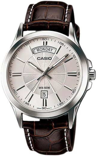 Reloj de pulso Casio Caballero Gris MTP-1381L-7AVD