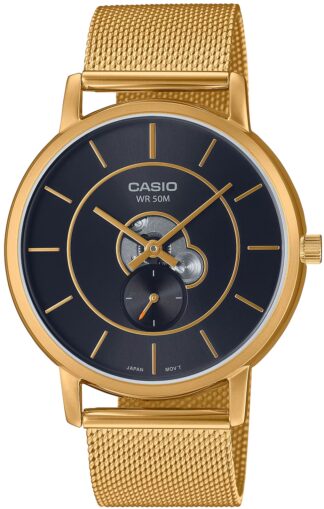 Reloj de pulso Casio Caballero Negr MTP-B130MG-1A