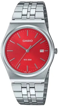 Reloj de Pulso Casio Caballero Rojo MTP-B145D-4A2