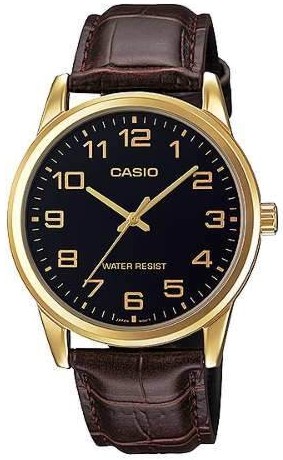 Reloj de pulso Casio caballero Negr MTP-V001GL-1BU