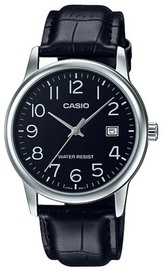 Reloj de pulso Casio caballero Negr MTP-V002L-1B