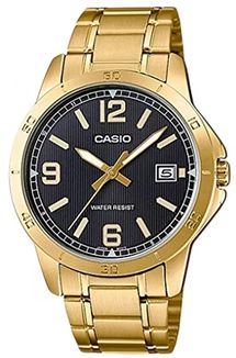 Reloj de pulso Casio caballero Negr MTP-V004G-1BUD