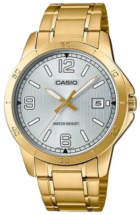 Reloj de pulso Casio caballero Gris MTP-V004G-7B2U