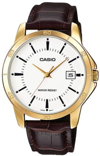 Reloj de pulso Casio caballero Blan MTP-V004GL-7AU