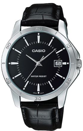 Reloj de pulso Casio caballero Negr MTP-V004L-1AUD