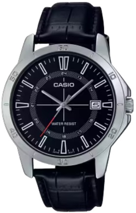 Reloj de Pulso Casio caballero Negr MTP-V004L-1CUD