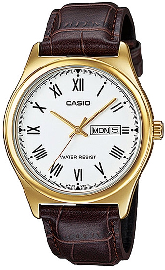 Reloj de pulso Casio caballero Blan MTP-V006GL-7BU