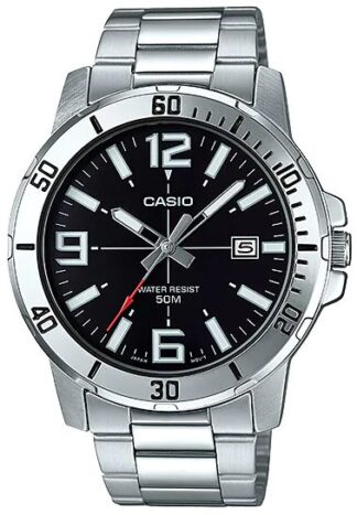 Reloj de pulso Casio caballero Negr MTP-VD01D-1BVU