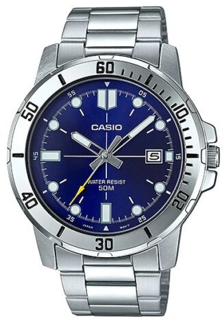 Reloj de pulso Casio caballero Azul MTP-VD01D-2EVU