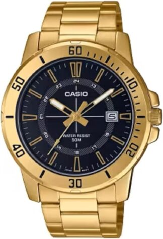 Reloj de Pulso Casio caballero Negr MTP-VD01G-1CVU