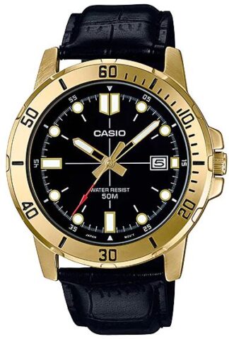 Reloj de pulso Casio caballero Negr MTP-VD01GL-1EV