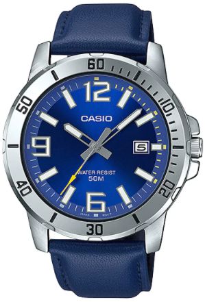 Reloj de pulso Casio caballero Azul MTP-VD01L-2BV