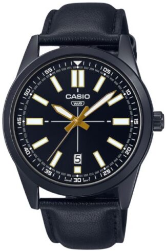 Reloj de pulso Casio caballero Negr MTP-VD02BL-1EU