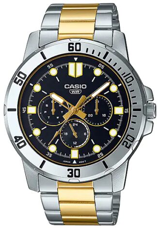 Reloj de pulso Casio caballero Negr MTP-VD300SG-1E