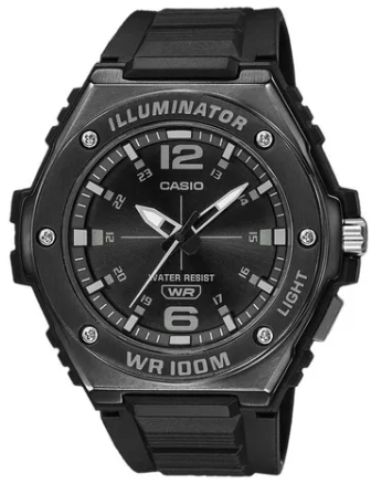 Reloj de pulso Casio caballero Negr MWA-100HB-1AV