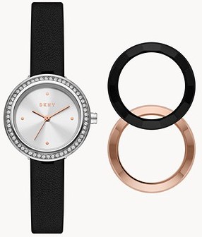 Reloj de pulso DKNY dama Gris  NY2990SET