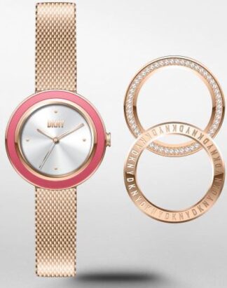 Reloj de pulso DKNY dama Gris  NY6654SET