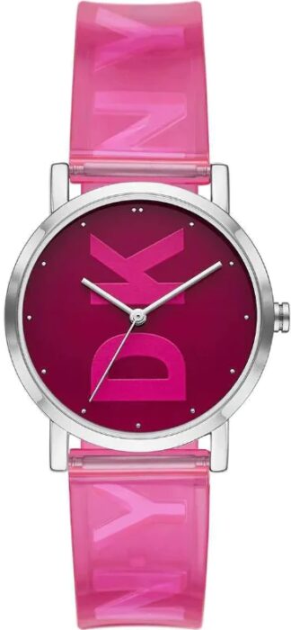 Reloj de pulso DKNY dama Morado  NY9207
