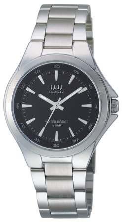Reloj de pulso Q&Q caballero Negro  Q618J202