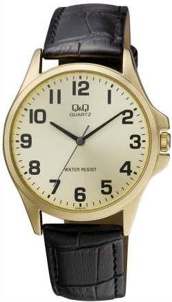 Reloj de pulso Q&Q caballero Amaril QA06J103