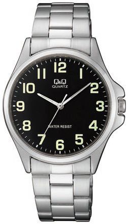 Reloj de pulso Q&Q caballero Negro  QA06J205