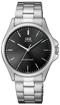 Reloj de pulso Q&Q caballero Negro  QA06J212