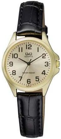Reloj de pulso Q&Q dama Amarillo 89 QA07J103