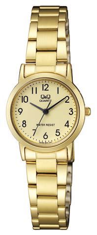 Reloj de pulso Q&Q dama Dorado  QA39J003